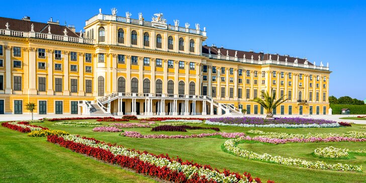 Koncert filharmoniků ve Vídni, možnost návštěvy Schönbrunnu, parku a labyrintu