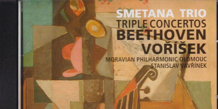 3 CD klasické hudby a 2x vstupenka na koncert Smetanova tria