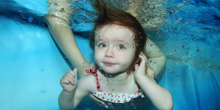 Zimní kurz plavání pro děti od 6 měsíců do 6 let v Praze 8