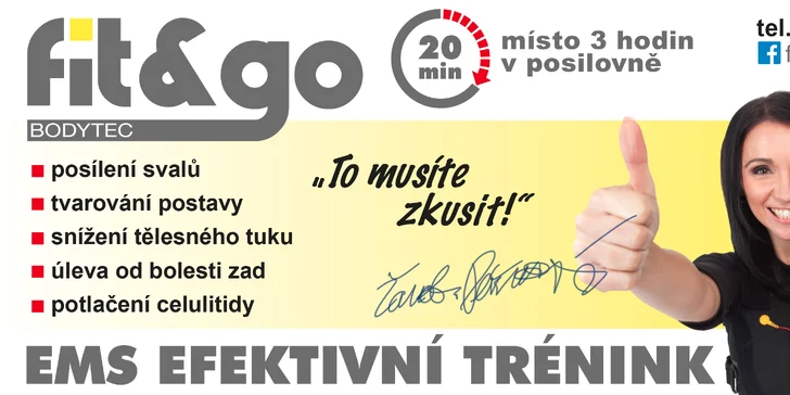 Efektivní EMS trénink s osobním trenérem