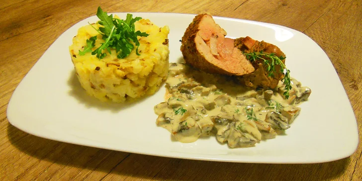 Tříchodové menu pro 1 nebo 2 osoby poskládané podle vašeho přání