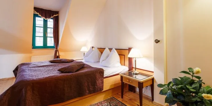 3 dny relaxu s pravou thajskou masáží v hotelu Maltézský kříž v Karlových Varech