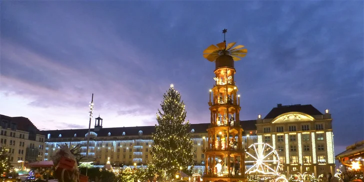 Adventní výlet do Drážďan a za Popelkou na zámek Moritzburg