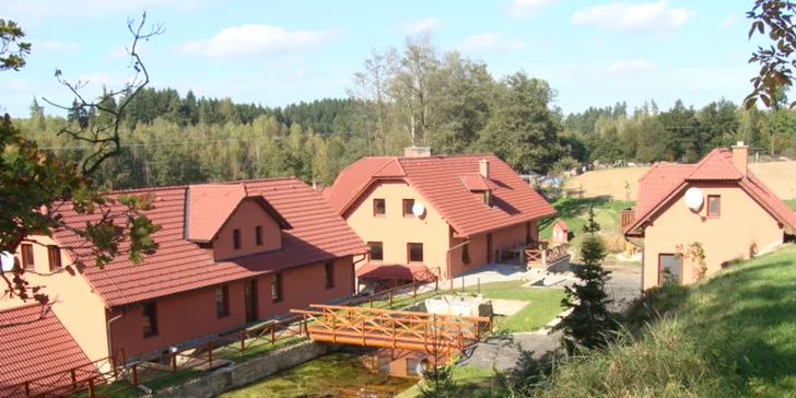 Zimní víkend na Vysočině: klid, odpočívající příroda a penzion se zvířátky