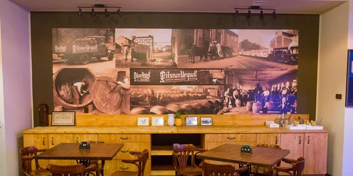 Burger s trhanou BBQ krkovicí, meruňkovou hořčicí a hranolky pro 1 i 2 os.