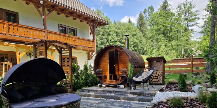 Venkovní wellness vás nadchne.