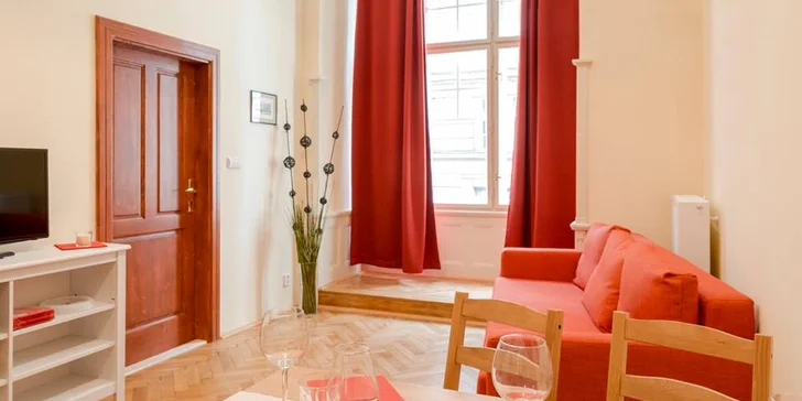 Centrum města a atmosféra staré Prahy: Pobyt v apartmánech na Starém Městě