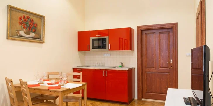 Centrum města a atmosféra staré Prahy: Pobyt v apartmánech na Starém Městě