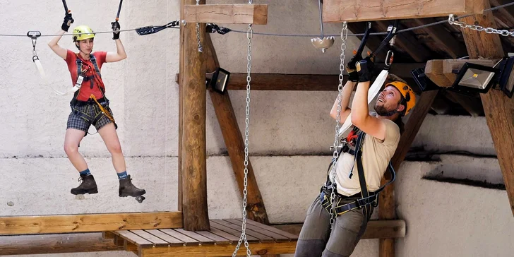 Panský dvůr Telč láká na zábavu, adrenalin i historii