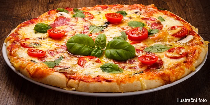 Panečku, to je lahoda - 2 křupavé pizzy dle výběru v samém srdci města