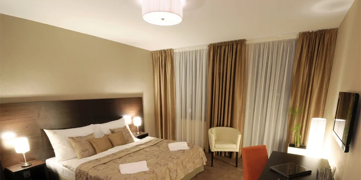 Luxusní pobyt v designovém 4* hotelu v centru Brna se snídaní
