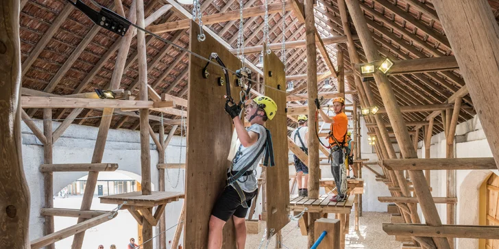 Panský dvůr Telč láká na zábavu, adrenalin i historii