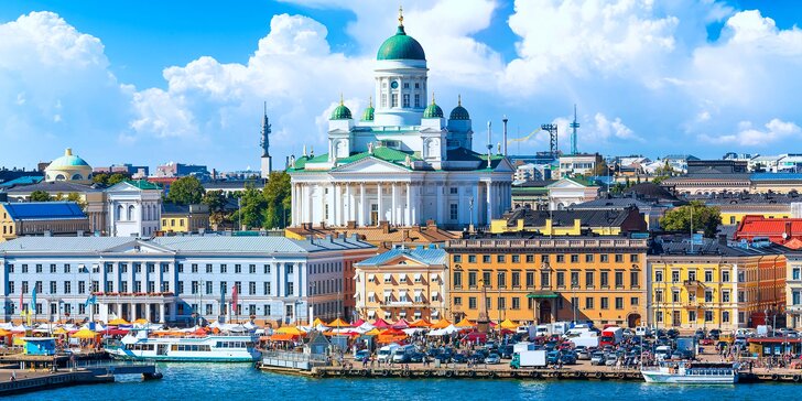Expedice hlavními městy Pobaltí s návštěvou Helsinek na 3 noci se snídaní