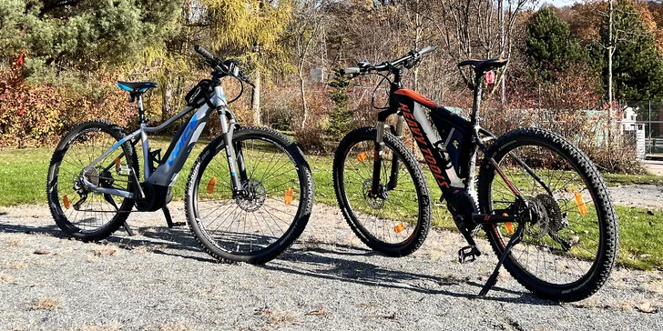 Díky Sportovnímu klubu Véska se vám bude šlapat o poznání jednodušeji – na celý den vám tady totiž zapůjčí elektrokolo.