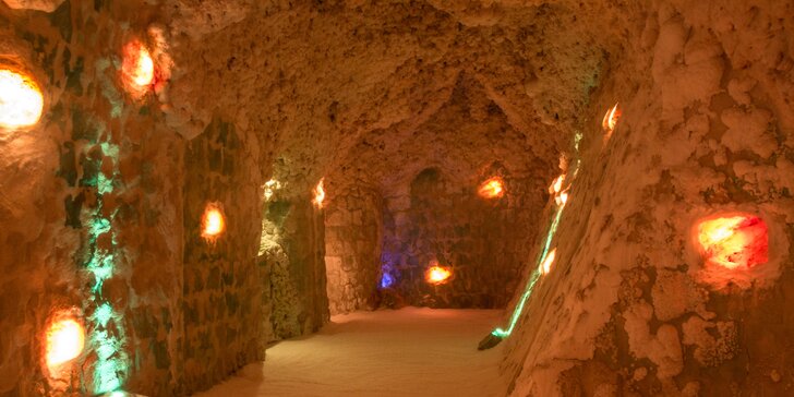 Zdravý relax v solné jeskyni - jeden vstup nebo permanentka