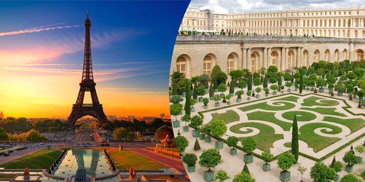 Velikonoce v Paříži s návštěvou zámku Versailles: 1x ubytování se snídaní