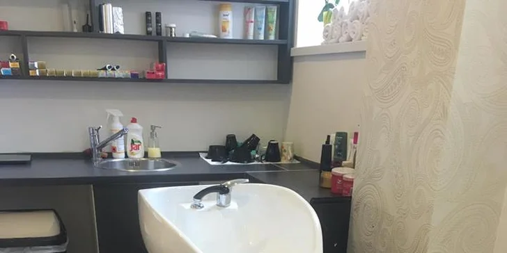 Kadeřnický balíček se střihem pro muže v K&P Studiu