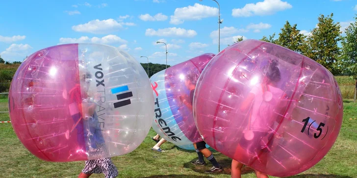 Koulovaná, tak trochu jinak: Bubble Fotbal pro celou partu