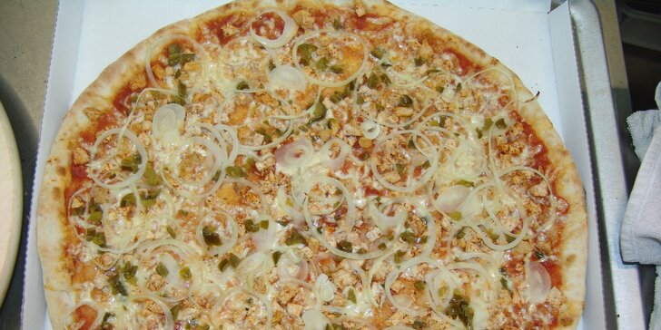 Dvojitá dávka Itálie: 2 chutné pizzy dle výběru
