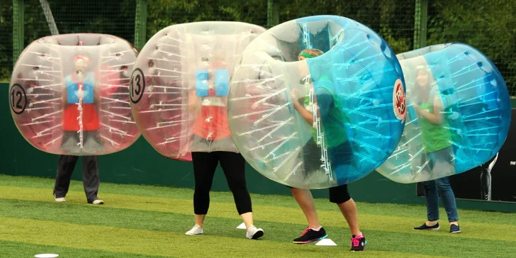 Koulovaná, tak trochu jinak: Bubble Fotbal pro celou partu