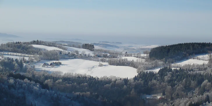 Zimní pobyt v Krkonoších: Polopenze, sauna i 20% sleva na lyžování