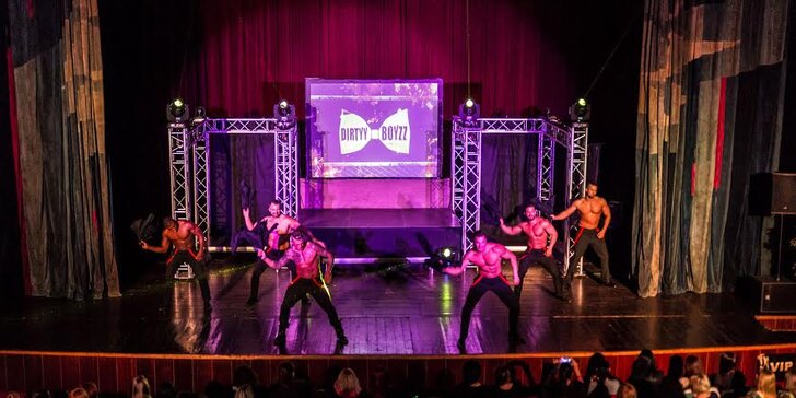 Jen pro dámy: Smyslná show striptérské a taneční skupiny Dirtyy Boyzz