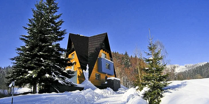 Apartmá na beskydské samotě, rybaření a sleva na wellness