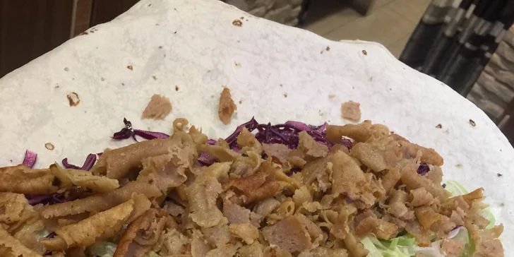 Chutné maso v chlebové placce: Döner nebo dürüm klasik s nápojem