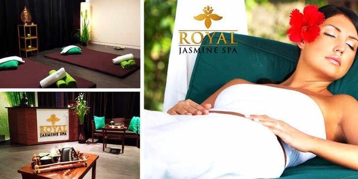 Hodinová masáž v luxusním salonu Royal Jasmine Spa