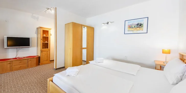 Letní pobyt v rodinném hotelu ve Špindlu: polopenze, volný vstup do wellness