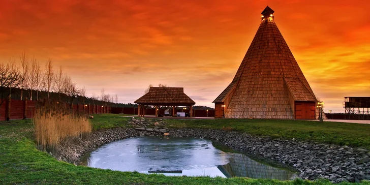 Pobyt v kupé nebo resortu Vigvam s wellness, polopenzí a spoustou aktivit