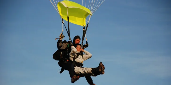 Až budete ve výšce cca 4000 m, přijde na řadu seskok! 