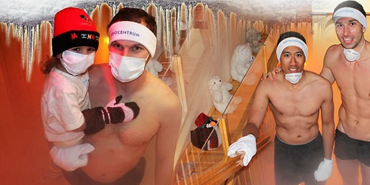 Terapie v poláriu při -130 °C a až 20 min cvičení