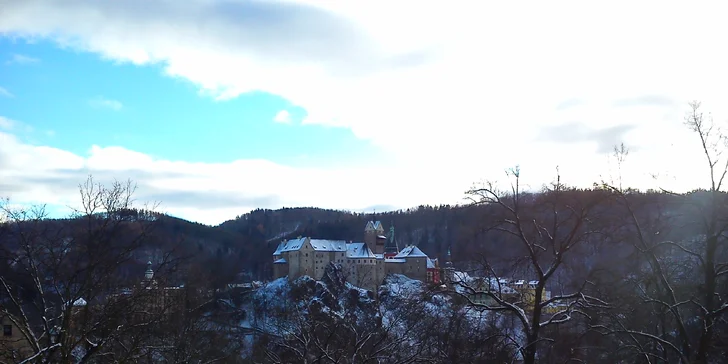 Ubytování s romantickým výhledem na hrad Loket: 1–4 noci se snídaní pro dva