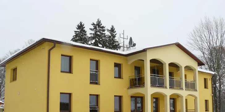 Zimní wellness pobyt se snídaní v krásném penzionu HippoClub na Liptově