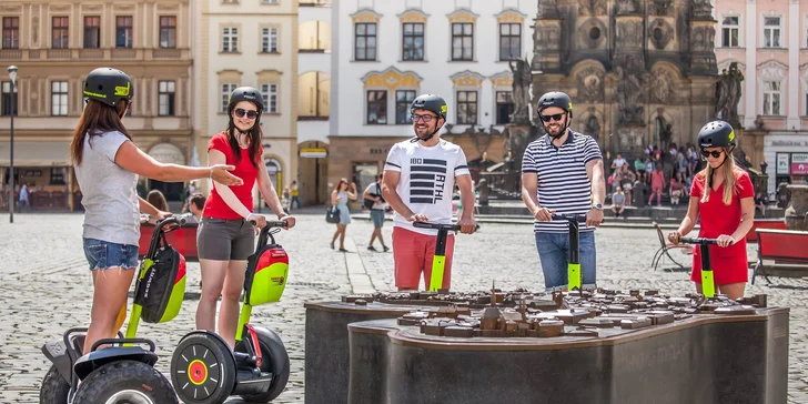 Na segwayi za krásami Olomouce: komentovaná projížďka s průvodcem