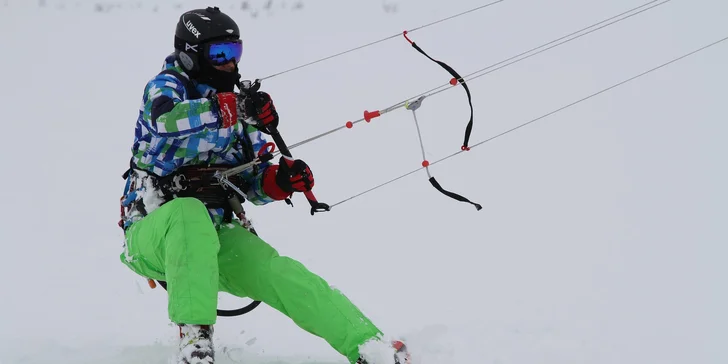 Bude to jízda: Základní lekce nebo 1denní kurz landkitingu