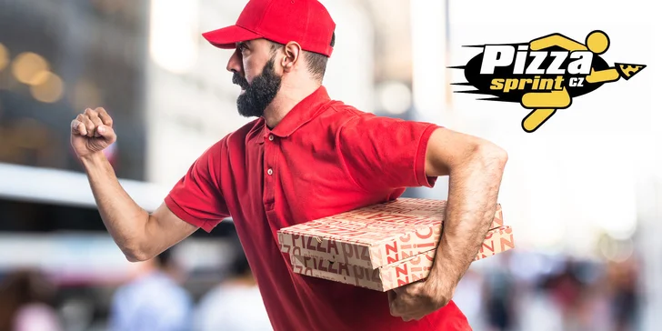 Do hodiny na vašem stole: 2 parádní pizzy včetně rozvozu po Hradci Králové