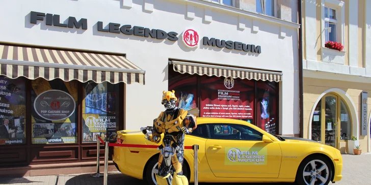 Vstupenky do unikátní galerie Film Legends Museum nejen pro milovníky filmu
