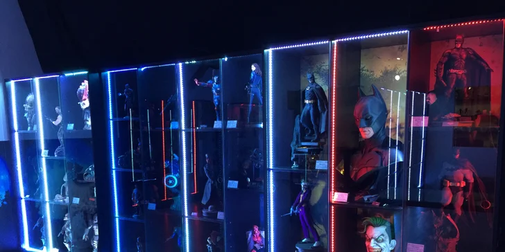 Vstupenky do unikátní galerie Film Legends Museum nejen pro milovníky filmu