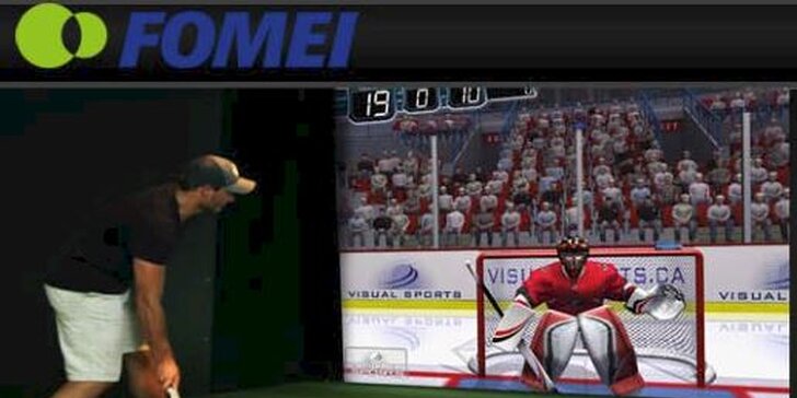 Multifunkční simulátor Visual sports pro 2–4 hráče