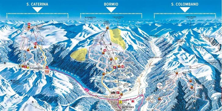 Italské Alpy jako na dlani: Lyžovačka s dopravou, 2 nocemi v hotelu a polopenzí
