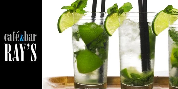 97 Kč za TŘI ledově vychlazená kubánská mojita. Havana natřikrát v českobudějovickém café&baru Ray´s se slevou 50 %