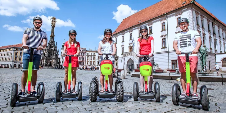 Na segwayi za krásami Olomouce: komentovaná projížďka s průvodcem