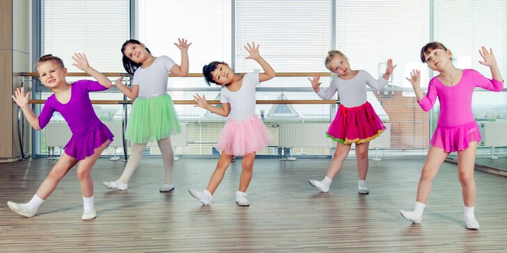 Dětské taneční kurzy pod vedením Marka Dědíka a dalších tanečníků