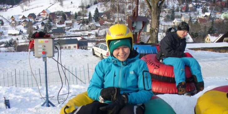Snowtubing Rokytnice - 1 nebo 10 jízd plných adrenalinové zábavy