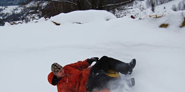 Snowtubing Rokytnice - 1 nebo 10 jízd plných adrenalinové zábavy
