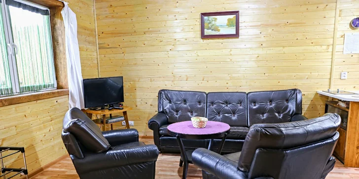 Až na vrcholky hor: 3 až 6 dní v dřevěném srubu pod Tatrami pro 4 osoby