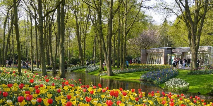 Květinový park Keukenhof s návštěvou Amsterdamu: 1x ubytování se snídaní