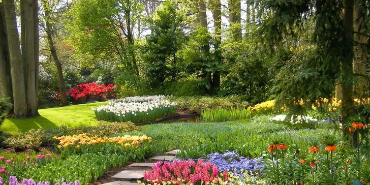 Květinový park Keukenhof s návštěvou Amsterdamu: 1x ubytování se snídaní